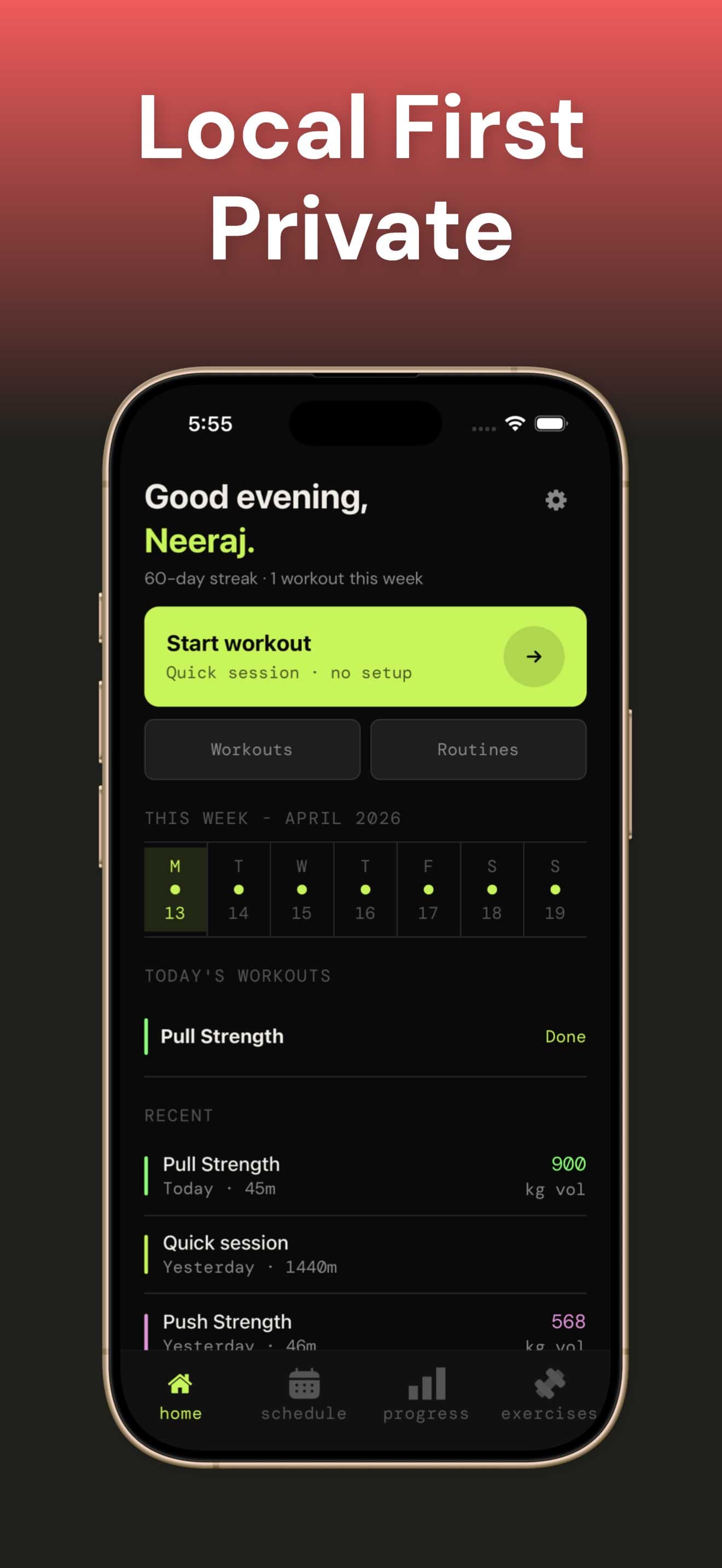 MyTracker screenshot 2