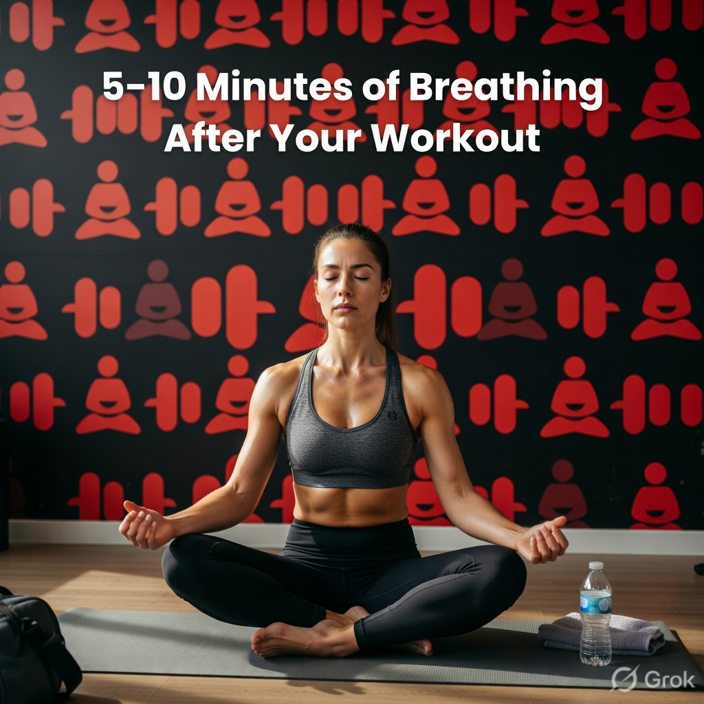 5–10 Minutes of Breathing After Your Workout