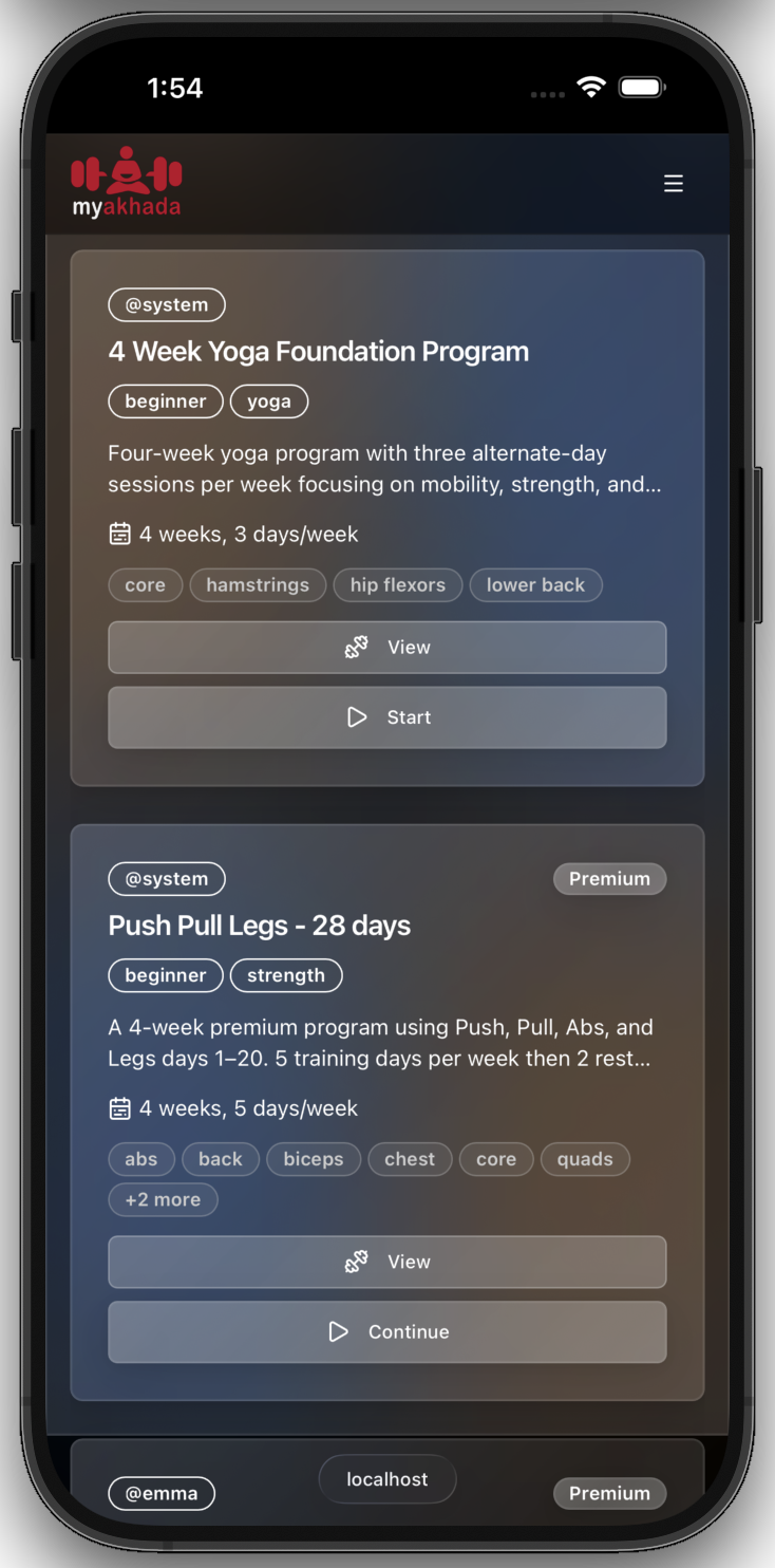 Find programs that fit you